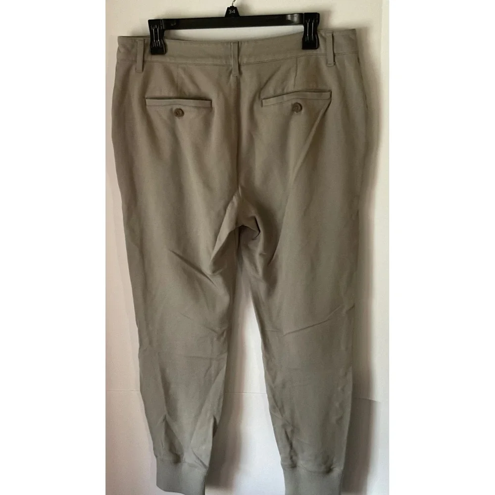 PAIGE Mens Elmwood Shark Fin Grey Stretch Knit Jogger Pants Size 33 - Picture 7 of 11